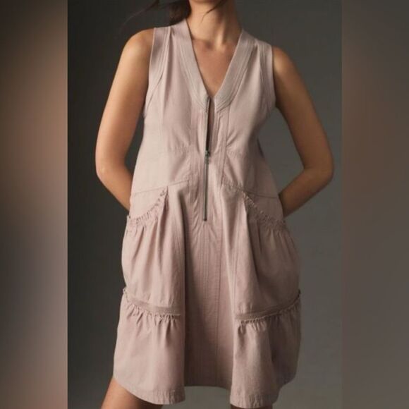 Anthropologie Trek Sleeveless Dress - Picture 2 of 8